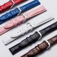 ❀❀ strap calfskin male and female leather pin buckle watch accessories [send tools raw ears]