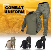 IDOGEAR Tactical Combat G3 uniform shirt &amp; Pants Set with pads Big Cargo pocke Outdoor Camping Clothings 3001