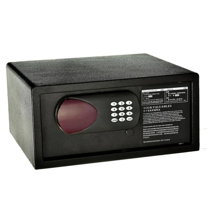 Electronic safe with keypad lock high quality security lockbox safe valuables cash jewelry