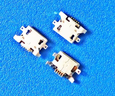 Special Offers 10Pcs/Lot,Micro USB 5Pin 1.28Mm No Side Flat Mouth Without Curling Side Female Connector For Mobile Phone Mini USB Jack NEW