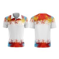 New Fashion Polo Shirt ABSTRACT Fullprint Custom 02 2023