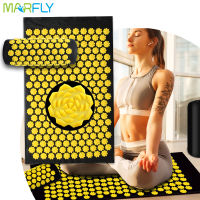 Acupressure Mat Kuznetsovs Applicator Yoga Mats Cushion Sensi Massage Body Pillow Foot Massager Mat With Needle Fitness Pilates