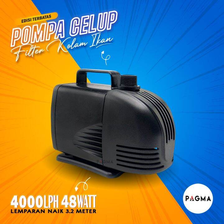 Pompa Mesin Air Kolam Celup Ikan Filter Celup Aquarium Submersible