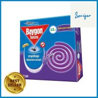 ยาจุดกันยุง BAYGON 144 กรัม 12 ขด ลาเวนเดอร์MOSQUITO COIL BAYGON 144G 12PCS LAVENDER **ราคารวม Vat แล้วค่ะ ไม่มีบวกเพิ่ม**