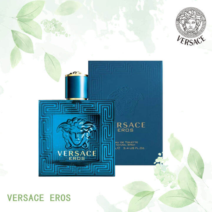 [Fast delivery] Versace Eros Eau De Toilette 100ML EDT Perfume for Men ...