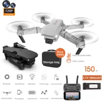 E88 Pro Drone โดรนติดกล้อง HD 4k โดรนบังคับ โดรนควบคุมระยะไกล WIFI โดรนถ่ายภาพทางอากาศระดับ