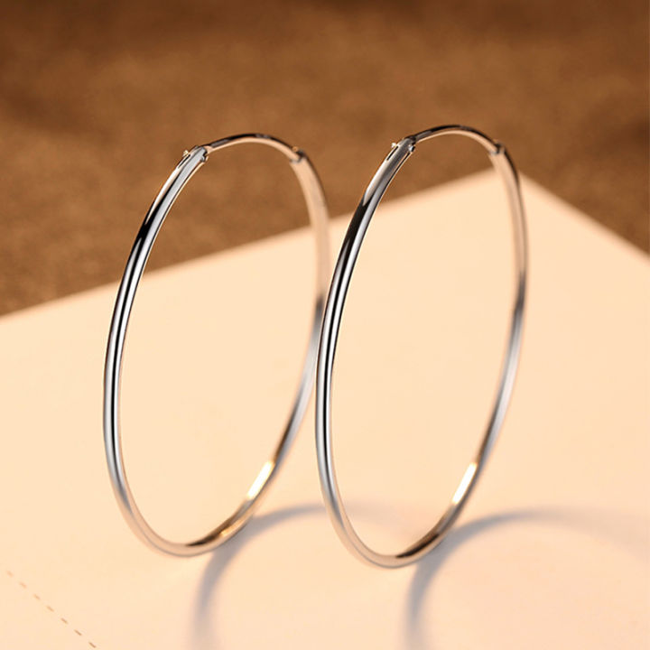 100-925-sterling-silver-hoop-earring-for-women-big-round-circle-earrings-silver-sterling-jewelry-gifts