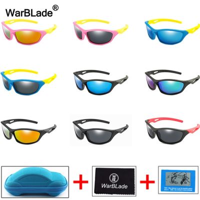 【YF】✓☂  WarBlade 2020 New Kids Sunglasses Polarized Children Glasses Boys UV400 Goggles Silicone Eyewear de sol With