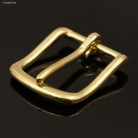 ✚▣ Solid Brass Belt Buckle End Bar Heel bar Buckle Single Pin Belt Half Buckle For Leather Craft Bag Strap Jeans Webbing Dog Collar