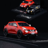 เรซิ่น143นิสสัน JUKE 15RX รถรุ่นสีแดงสีดำผู้ใหญ่คลาสสิกคอลเลกชันคงแสดงของเล่นเด็ก