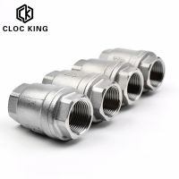 1/4” 3/8" 1/2“ 1” 3/4” 2”  BSPT Stainless Steel SS304 vertical lift In Line Spring Check Valve DN8 DN10 DN15 DN20 DN25 DN32