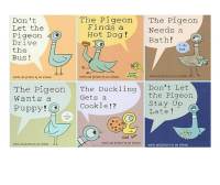 หนังสือภาพชุด Dont Let the Pigeon Drive the Bus! รวม 6 เล่ม ภาษาอังกฤษปกอ่อน ฺBy Mo Willems