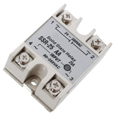 SSR-25AA 80-250V 25A Machinery Control AC Solid Module State Relays