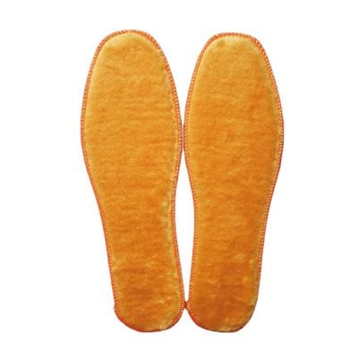 Winter Insoles Thermal Ortopedic Deodorize Faux Wool Soft Sweat-absorbing Unisex Warm Shoe Pad Insoles for Women Men Shoes