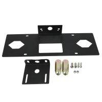 for Jeep Wrangler JL 2018+ License Plate Bracket Metal Car Rear Spare Tire Mount Holder Kit