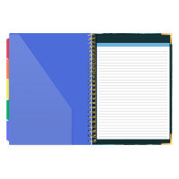 Fillable Notebook Notebook Folder Clipboard Notepad Spiral Notebook Writing Pad Memo Clip Board Folder Clipboard