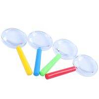 4Pcs plastic mini magnifying glass childrens toys