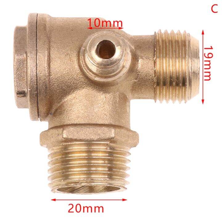 3port-check-valve-brass-male-thread-check-valve-connector-tool-for-air-compressor-connector-joint-adapter