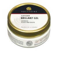 สินค้าแนะนำ  SOLITAIRE BRILLANT GEL โซลิแทร์ บริลเลี่ยนเจล ครีมบำรุงขัดเงารองเท้าหนังเรียบ ขนาด 100 มล.