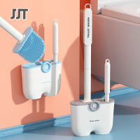 JJT ซิลิโคนห้องน้ำ แปรงขัดชักโครก Toilet brush แปรงขัดห้องน้ำติดผนัง ไม้ขัดห้องน้ำ ที่ขัดห้องน้ำ แปรงขัดส้วม ที่ขัดส้วม แปรงขัดห้องน้ำ แปรงล้างห้องน้ำ พร้อมที่เก็บ แบบติดผนัง ไม่ต้องต่อย แปรงขัดห้องน้ำแบบติดผนัง แปรงล้างห้องน้ำด้ามยาว