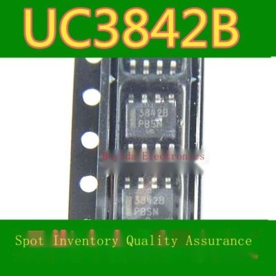 10ชิ้นใหม่เดิม UC3842BD1013TR UC3842B พลังงานชิป SOP-8 SMD นำเข้า