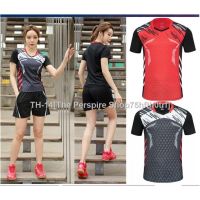 ﹊ ❄️Cool❄️Men Women Casual Running Sports Jersey Tennis Volleyball Badminton Uniform Table Short-Sleev