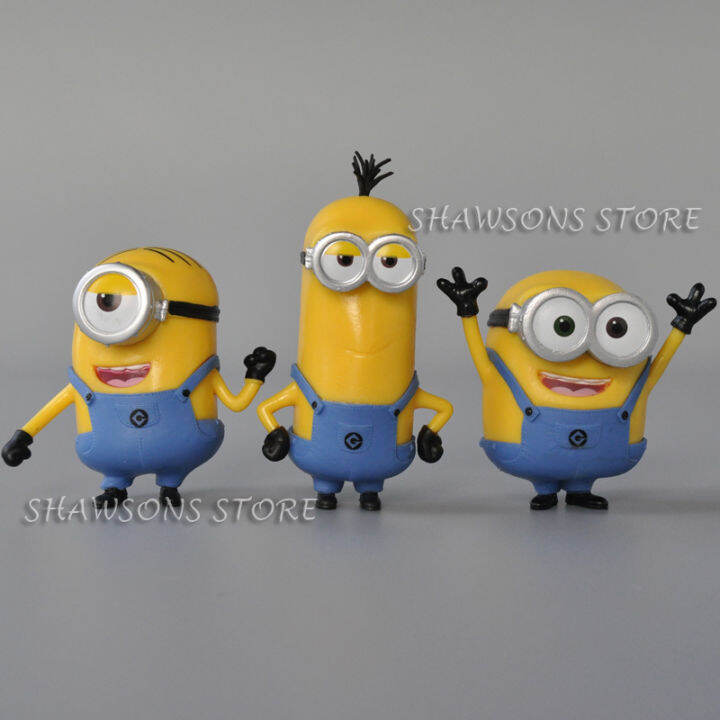 Movie Characters Toys Kevin Bob Stuart in Blue Overalls Classical ...