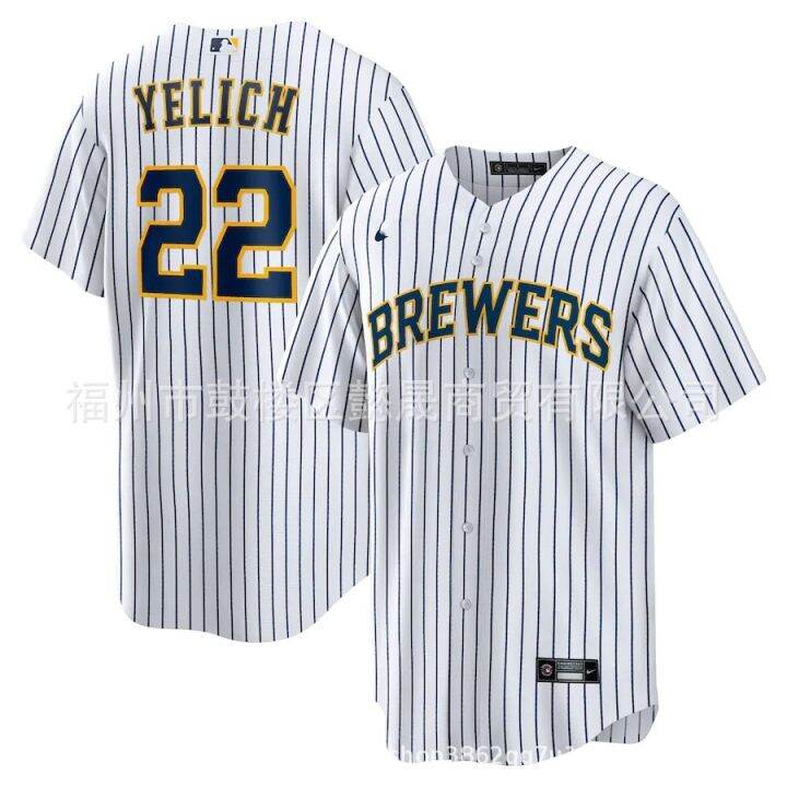 mlb-baseball-clothing-brewers-milwaukee-brewers-22-yelich-adams-27-city