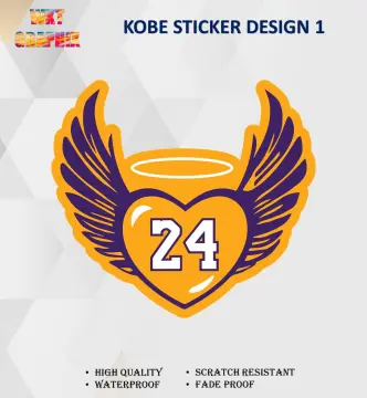 Kobe bryant Nails Los Angeles Lakers Water Decals