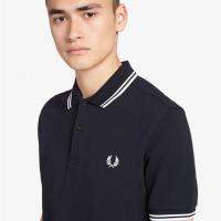 Original fredperry wheat ear FP mens and womens short-sleeved POLO slim business casual trendy brand simple group solid color