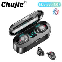 Bluetooth Headphones Wireless Earphones TWS 5.0 high quality noise cancelling gaming headset apply to smartphone earbuds F9-8