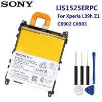 LIS1525ERPC แบตเตอรี่  SONY L39h Xperia Z1 C6902 C6903 Honami SO-01F ของแท้แบตเตอรี่3000MAh