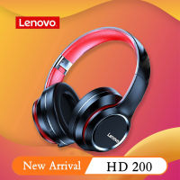 Lenovo HD200 Bluetooth Headphone หูฟังแบบครอบหู Bluetooth versionV5.0