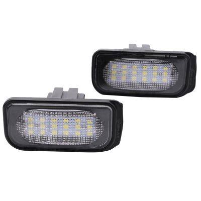 No Error License Plate Light Base For Mercedes-Benz W203 4D Sedan Auto Number Lamp No Hyper Flash