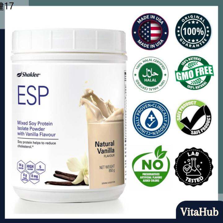 Healthy ExpDec2023 Shaklee ESP Mixed Soy Protein Isolate Powder with