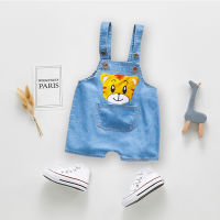 IENENS Summer 1PC Kids Baby Boys Jumper Clothes Clothing Short Trousers Toddler Infant Boy Pants Denim Shorts Jeans Overalls Dungarees 1 2 3 Years