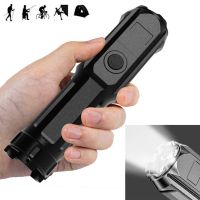 Portable Zoomable LED Strong Light Flashlight USB Charging for Outdoor Camping / Adventure / Patrol / Night Walki Rechargeable  Flashlights