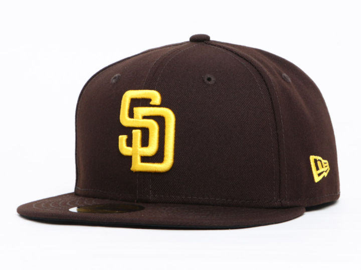 New Era San Diego Padres MLB AC Performance Brown 59Fifty Basecap