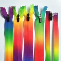 30-60Cm (12-24 Inch) 10Pcs 3# Colorful Nylon Opening Zipper  Suitable For Of Clothing Luggage Home Textiles Door Hardware Locks Fabric Material