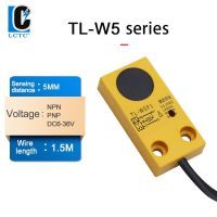 สวิตช์เหนี่ยวนำสวิตช์ไฟฟ้าเซ็นเซอร์โลหะ TL-W5 E1/E2/F1/F2/D1/D2 DC สามสาย Npnp Na/nc