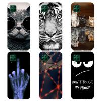 สำหรับ Huawei Nova 7i Case Soft TPU Huawei Nova 7i Nova7i ปลอกซิลิโคนการ์ตูนฝาครอบโทรศัพท์