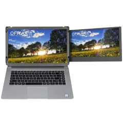 OFIYAA P2 12'' Triple Portable Monitor Laptop Monitor Extender