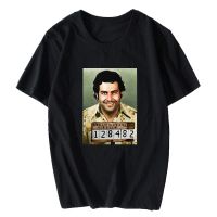 【New】 เสื้อยีด PABLO ESCOBAR กันเสื้อยืดผู้ชายที่มีคุณภาพสูงความงามผ้าฝ้ายเย็นวินเทจเสื้อยืดฮาราจูกุสตรีทแวร์ Camisetas Hombre