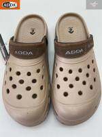 ADDA รองเท้าแตะลำลองแบบสวมหัวโตรุ่น 5TD24-M1 สีครีม SIZE 7-10