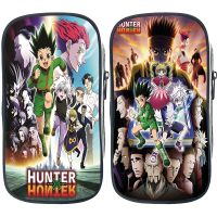 Anime Hunter X Hunter Pencil Case Children Cartoon Pen Bag Students Pen Case Stationery Storage Bags Boy Pencil Pouch Makeup Box