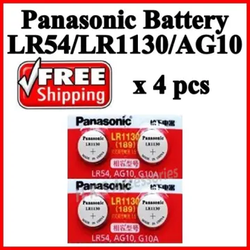 6 LR1130 (189) Alkaline Button Cell Batteries By maxell Exp.2023 