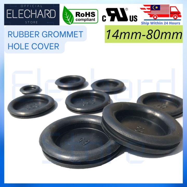 1Pc 14mm80mm Rubber Grommet Panel Hole Cover Cable Wire Cover Hole