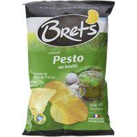 สินค้าเข้าใหม่ ? เบรทส์ มันฝรั่งทอดกรอบสัญชาติฝรั่งเศส Brets Potato Chips 125g.?ซอสเพสโต