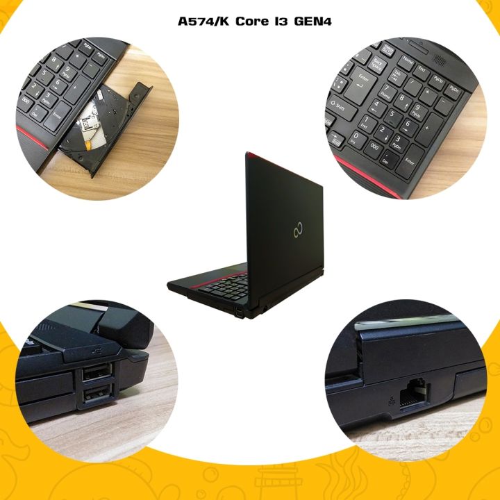 fujitsu-a574-core-i3-gen4-hdd-500-gbโน๊ตบุ๊คมือสอง-เล่นเกมออนไลน์ได้-notebook-ขนาด-15-6นิ้ว-คาราโอเกะ-ดูหนัง-ฟังเพลง