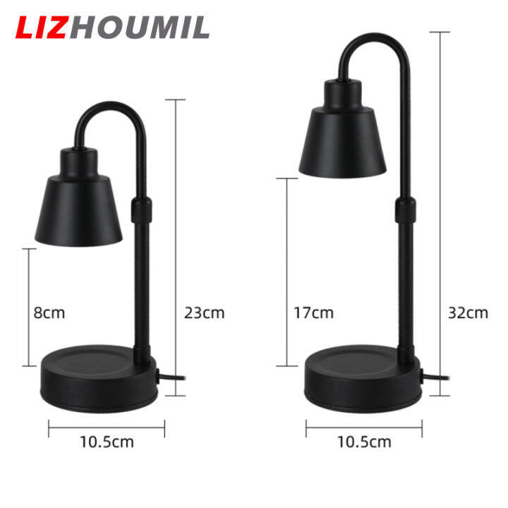 lizhoumil-โคมไฟอุ่นเทียนหรี่ไฟได้เทียนหอมปรับความสูงได้-เทียนหอมปรับอากาศของขวัญวันวาเลนไทน์